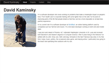 Tablet Screenshot of dkaminsky.info